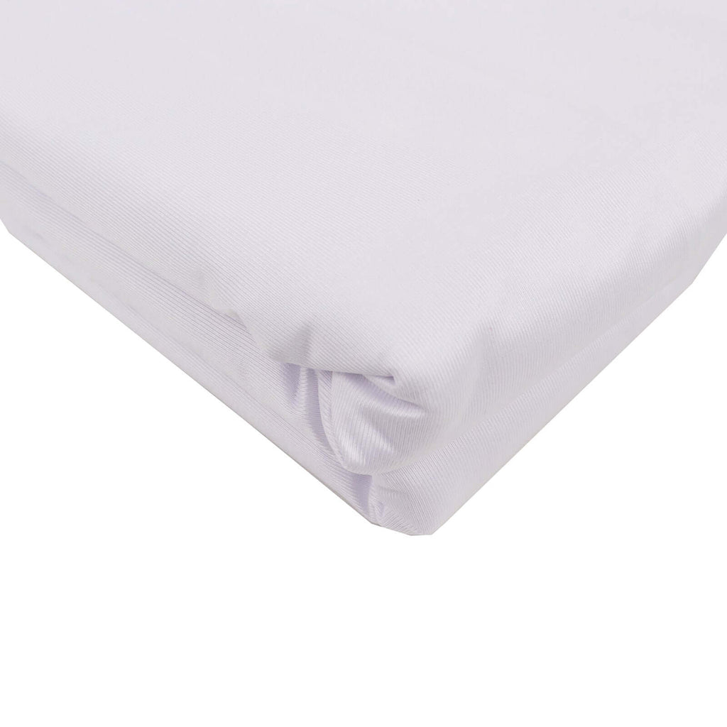 Premium White Scuba Polyester Fabric 60