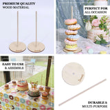 2 Pack | Donut Bar Display Stand Detachable Dessert Holder For Wedding Party