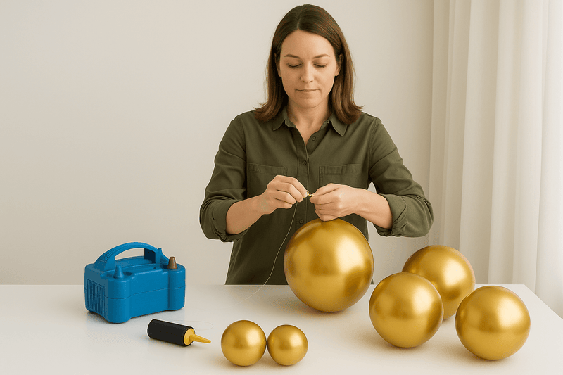 Preparing the Floating Ornaments