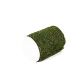 4ft 5inch Wide Green Preserved Moss Ribbon Roll, DIY Craft Ribbon