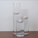 12 Pack 3inch White Floating Candles, Unscented Dripless Wax Discs for Centerpieces