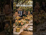 Rechargeable table lamps at a stylish outdoor event with guests enjoying.