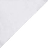 50inch x108inch White Airlaid Paper Tablecloth, Soft Linen-Feel Disposable Rectangle Tablecloth