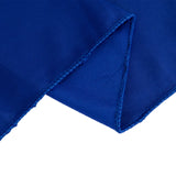 Royal Blue Premium Scuba Polyester Wide Table Runner, Wrinkle Free Trade Show Table Runner