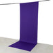 Purple 4-Way Stretch Spandex Photography Backdrop Curtain with Rod Pockets, Drapery