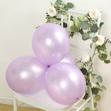 50 Pack Lavender Lilac Biodegradable Balloons, 12 Thickened Extra Strong Eco-friendly