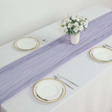 10ft Lavender Lilac Gauze Cheesecloth Boho Table Runner