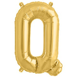 13inch Matte Gold Mylar Foil Letter  Balloons