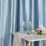 8ft Dusty Blue Premium Velvet Backdrop Stand Curtain Panel, Drape