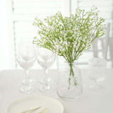 3 Bushes | White 14inch Artificial Baby’s Breath Gypsophila Flower Arrangements