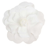 4 Pack | 16inch Large White Real Touch Artificial Foam DIY Craft Roses#whtbkgd