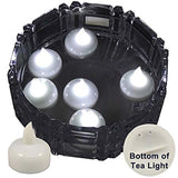 12Pack LED Floating White Tea lights Waterproof Flameless Candles