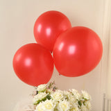 10 Pack Red Biodegradable Balloons, 18" Thickened Extra Strong Eco-friendly Latex Helium Party