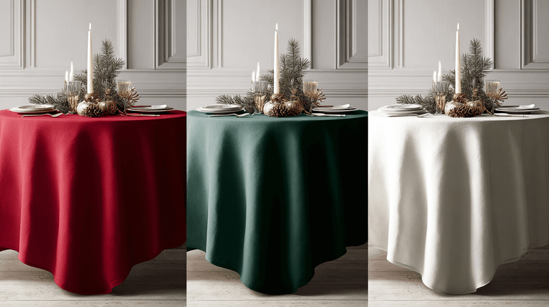 Red, Green, White Christmas Color Palette