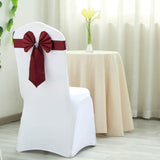 Reversible Chair Sashes with Buckle | Satin Chair Bows | Chair Bands