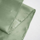 120 inches Sage Green Satin Round Tablecloth