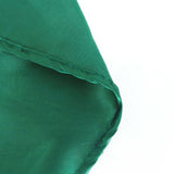 108" Hunter Emerald Green Satin Round Tablecloth