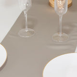 12x108inch Silver Lamour Satin Table Runner