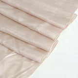 90inch Accordion Crinkle Taffeta Table Overlay - Beige