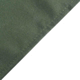 90"x90" Olive Green Square Polyester Table Overlay