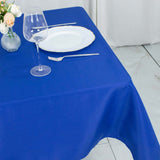 54"x54" Royal Blue Premium Polyester Square Table Overlay - 220GSM