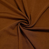 Set of 2 Brown Spandex Fitted Wedding Arch Covers for Round Top and Double Arch#whtbkgd