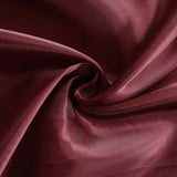 8ftx10ft Burgundy Satin Formal Event Backdrop Drape, Window Curtain Panel#whtbkgd