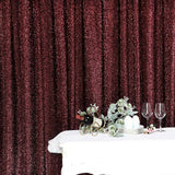 20ftx10ft Burgundy Metallic Shimmer Tinsel, Event Background Drapery Panel, Photo Backdrop Curtain