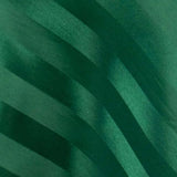 Hunter Emerald Green Satin Stripe Square Table Overlay, Smooth Elegant Table Topper#whtbkgd