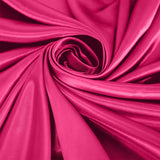 120" Fuchsia Satin Round Tablecloth#whtbkgd