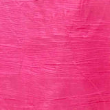 120inch Fuchsia Accordion Crinkle Taffeta Round Tablecloth#whtbkgd