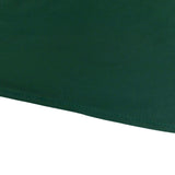 90x156inch Hunter Emerald Green Premium Scuba Wrinkle Free Rectangular Tablecloth Seamless Scuba