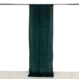 5ftx12ft Hunter Emerald Green Premium Smooth Velvet Event Curtain Drapes