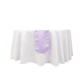 12x108inch Lavender Lilac Lamour Satin Table Runner