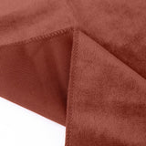 Terracotta (Rust) Premium Velvet Sheen Finish Table Runner