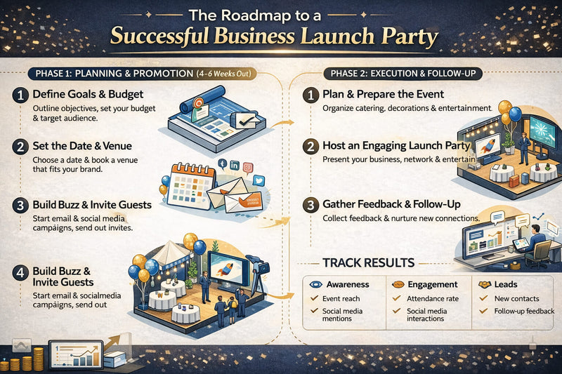 Roadmap to Successful Business Launch Party