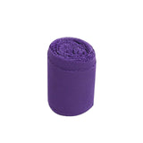 6yd Purple Silk-Like Chiffon Linen Ribbon Roll For Bouquets, Wedding Invitations Gift Wrapping