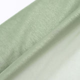 54inch x 10yard | Sage Green Solid Sheer Chiffon Fabric Bolt, DIY Voile Drapery Fabric