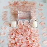 500 Pack | Dusty Rose Silk Rose Petals Table Confetti or Floor Scatters