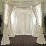 10ft | 4 Post DIY Photography Backdrop Stand, Wedding Arch Canopy Tent