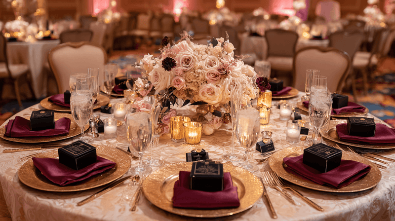 Romantic Wedding Table Decor