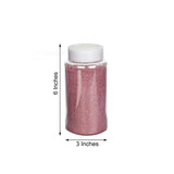 1 lb Bottle | Nontoxic Rose Gold DIY Arts & Crafts Extra Fine Glitter