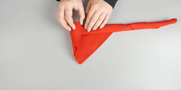 Napkin Folds for Wedding Receptions- rose fold napkins