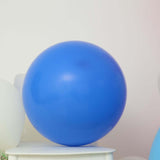 10 Pack | 18inches Matte Pastel Royal Blue Helium/Air Latex Party Balloons