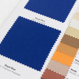 Polyester Fabric Sample Book - 35 Colors, High-Quality Swatches for Upholstery, Sewing and Craft