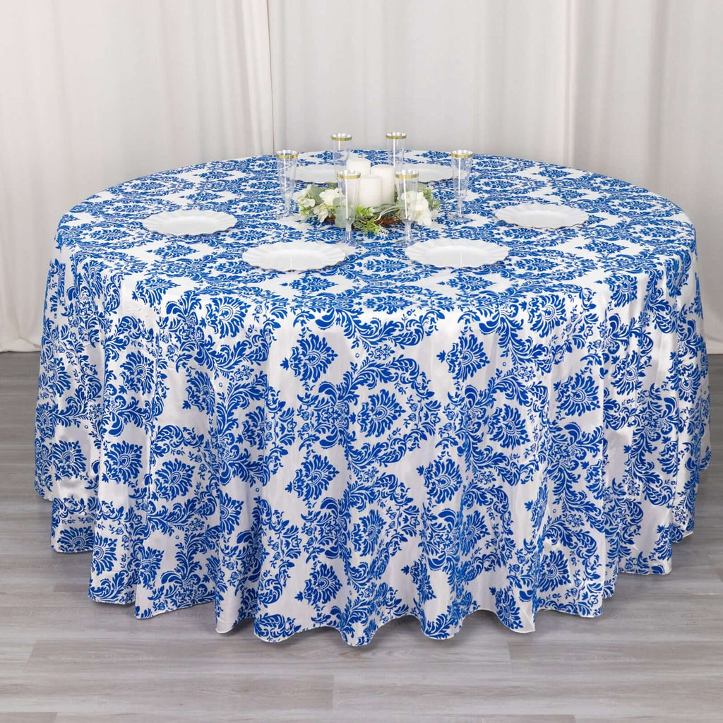 Velvet Damask Tablecloth 120