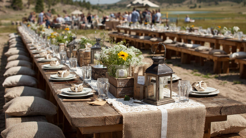Rustic Farmhouse Corporate Company Picnic
