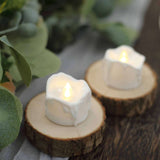 12 Pack | 1.5inch Warm White Realistic Flameless LED Tealight Candles