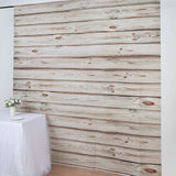 8ftx8ft Rustic White Washed Wood Panel Vinyl Photography Backdrop, Party Photo Booth Background