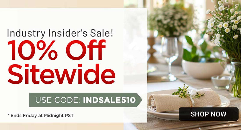Industry Insider's Sale! Ends Friday at Midnight PST